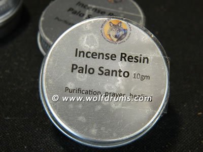 (image for) NEW - Palo Santo incense resin in tin