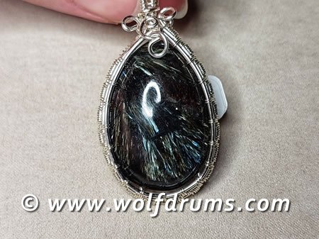 (image for) Astrophyllite pendant