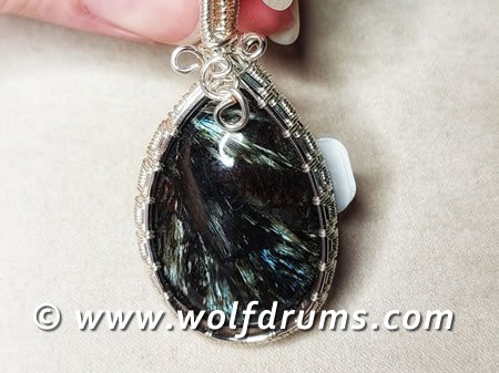 (image for) Astrophyllite pendant