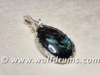 (image for) Astrophyllite pendant