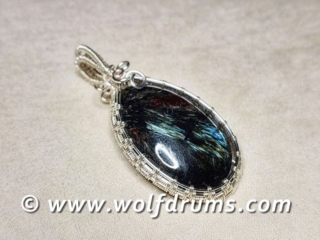 (image for) Astrophyllite pendant