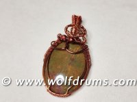 (image for) Bloodstone pendant