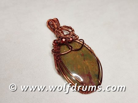 (image for) Bloodstone pendant