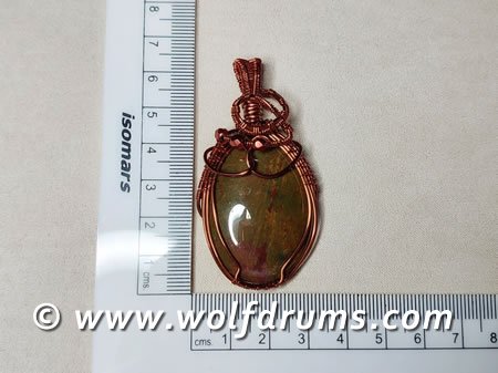 (image for) Bloodstone pendant