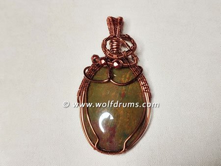 (image for) Bloodstone pendant