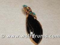 (image for) Black Tourmaline pendant