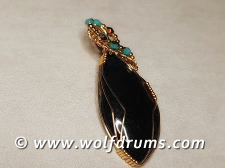 (image for) Black Tourmaline pendant