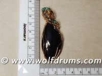 (image for) Black Tourmaline pendant