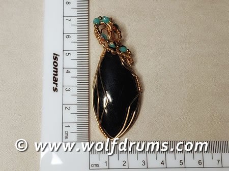 (image for) Black Tourmaline pendant