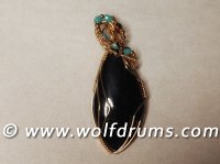 (image for) Black Tourmaline pendant