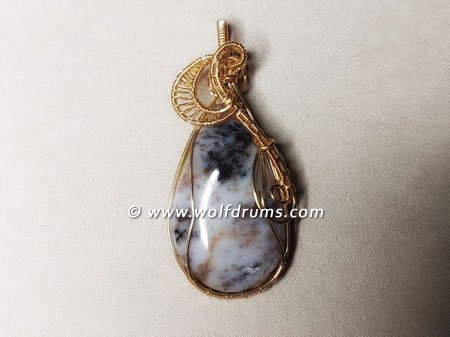 (image for) Dendritic Opal Pendant