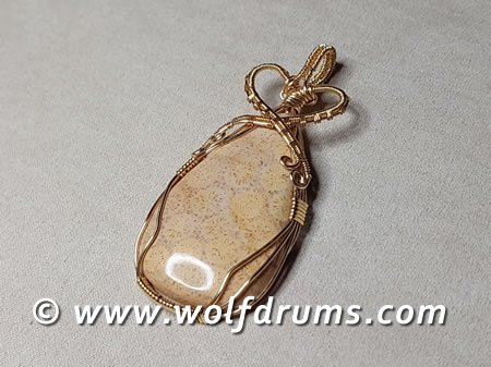 (image for) Fossilised Coral Pendant