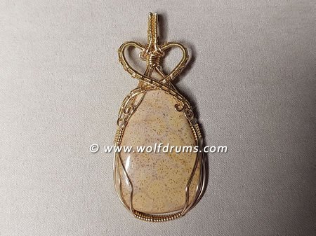 (image for) Fossilised Coral Pendant